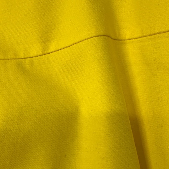 Ann Taylor Vibrant Yellow Mini Skirt - Picture 6 of 6